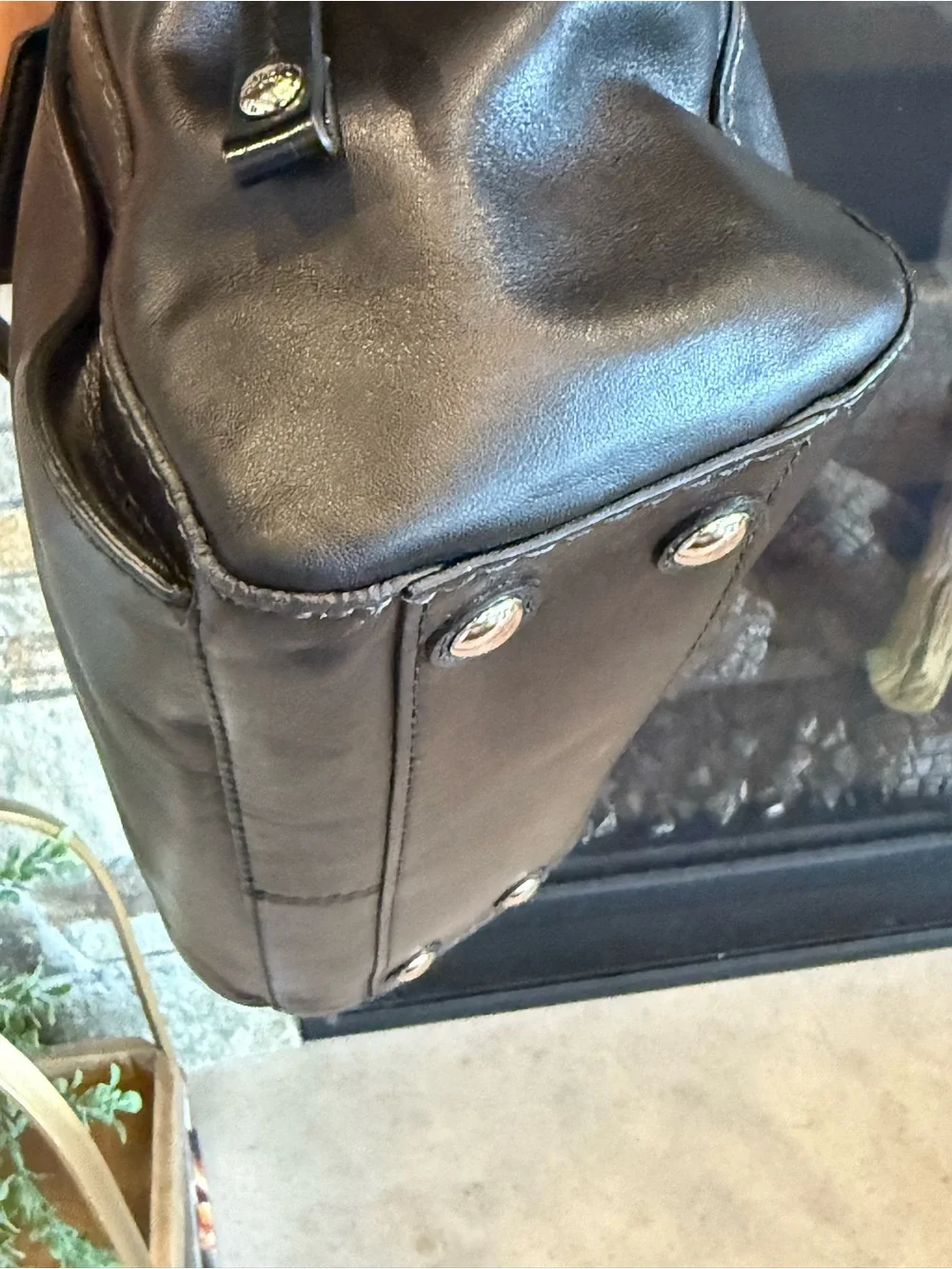 Rare Coach Peyton Carryall Patent Leather Satchel